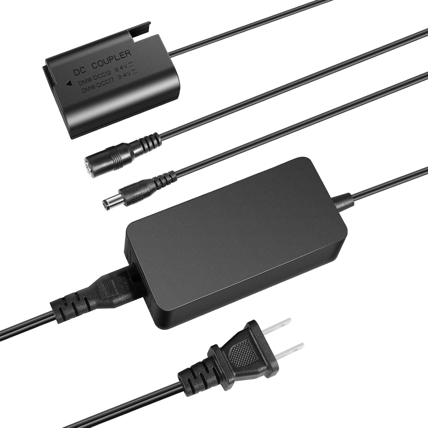 Kit de adaptador y acoplador de CC para Lumix