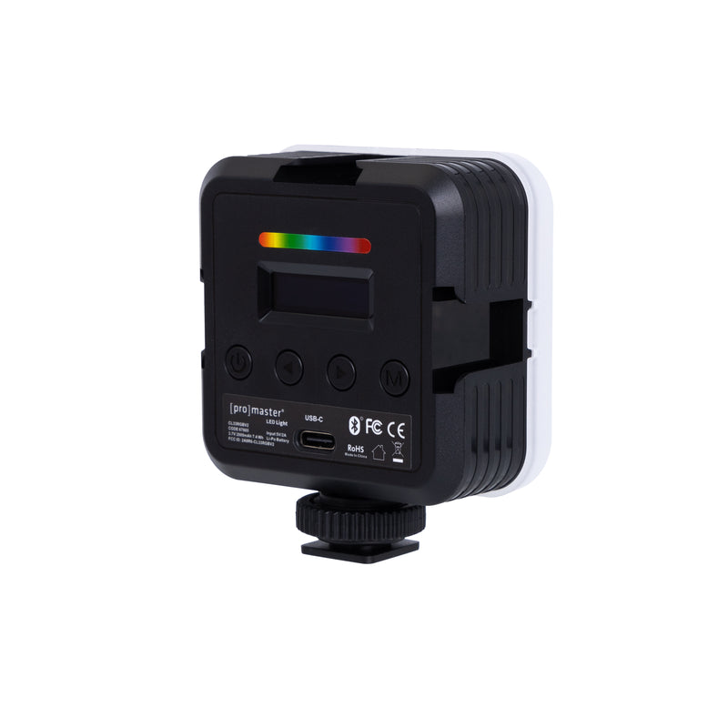 Promaster lámpara LED RGB compacta CL33RGB,Luz Continua,ProMaster,Promaster lámpara LED RGB compacta CL33RGB