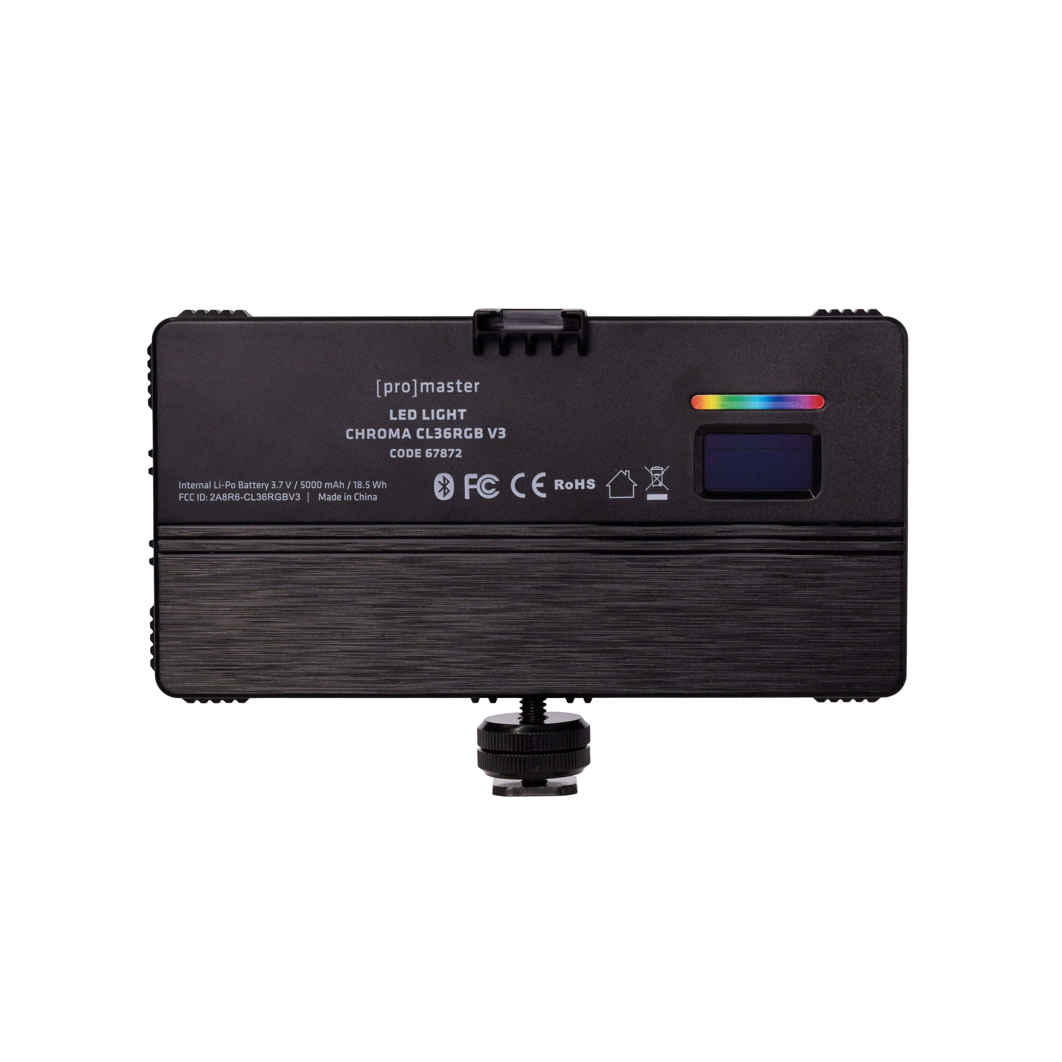 Luz LED RGB Chroma CL36 3.0 Luz Continua Luz LED RGB Chroma CL36 3.0 para entrega inmediata en nuestras tiendas de Escazú y Curridabat. Tienda en línea con envíos a toda Costa Rica. Garantía en Costa Rica.