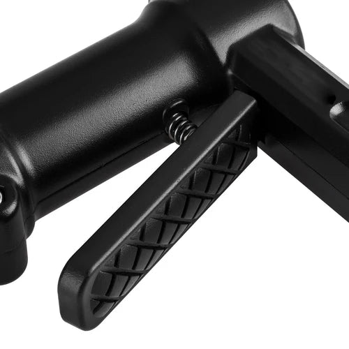 Brazo deslizante tipo pistola para pedestal con ruedas