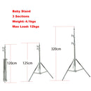 Soporte de Acero Inoxidable SSS-320 Soporte para iluminacion Soporte de Acero Inoxidable SSS-320 para entrega inmediata en nuestras tiendas de Escazú y Curridabat. Tienda en línea con envíos a toda Costa Rica. Garantía en Costa Rica.