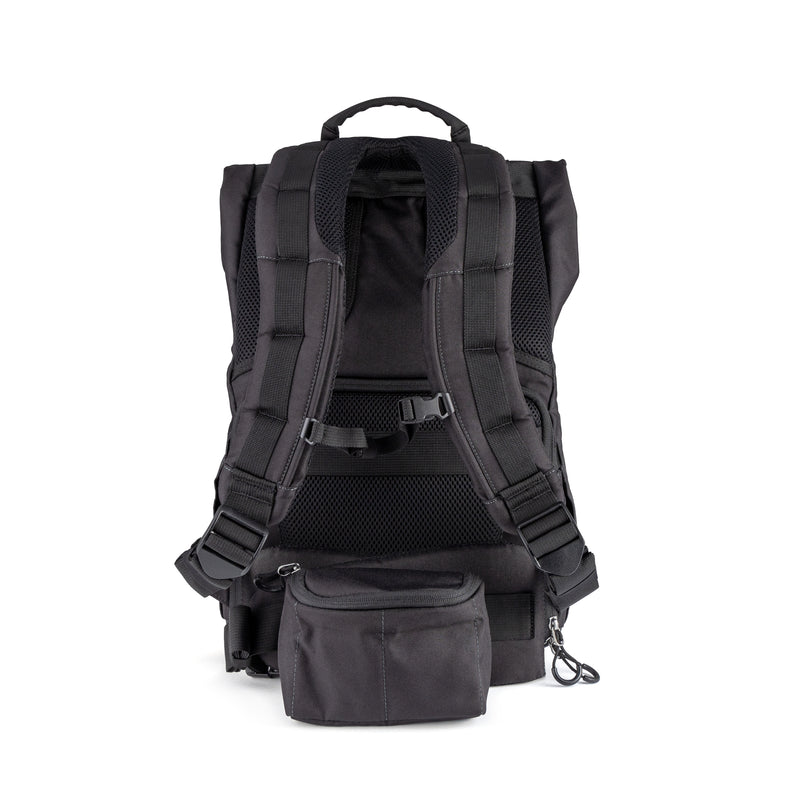 Maletin Jasper V2 Rolltop Negro