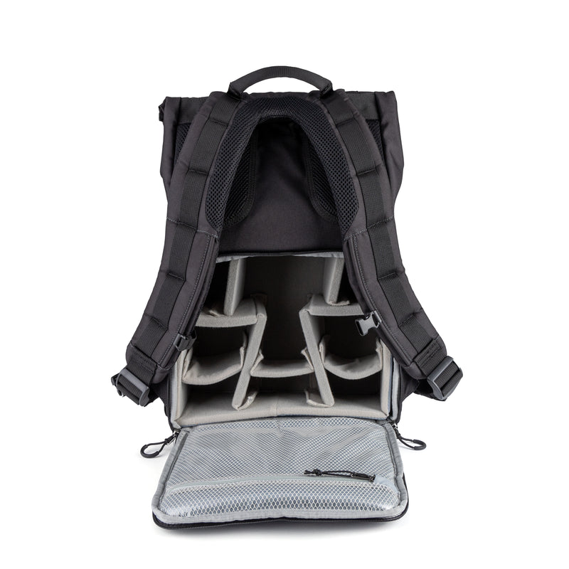 Maletin Jasper V2 Rolltop Negro