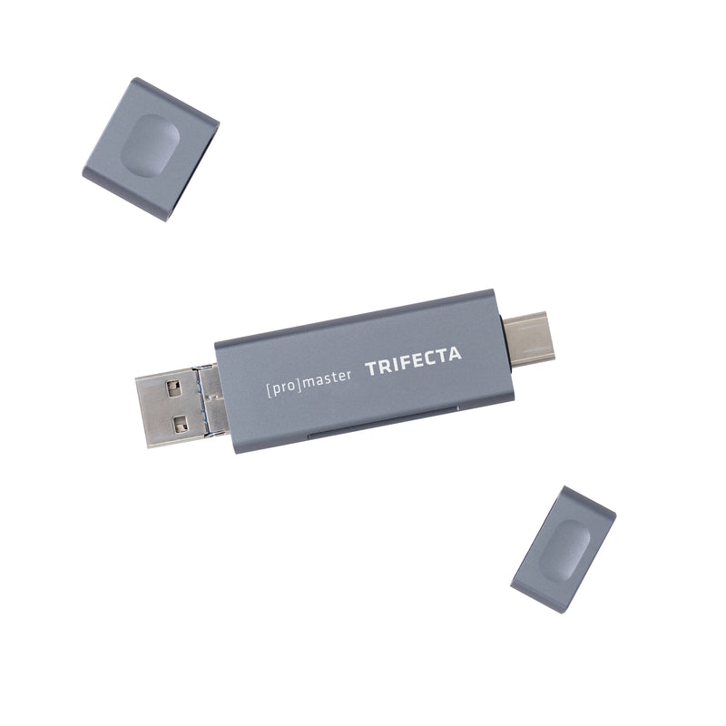 Lector de tarjeta USB UHS-I Trifecta,Lector de tarjeta de memoria,ProMaster,Costa Rica,