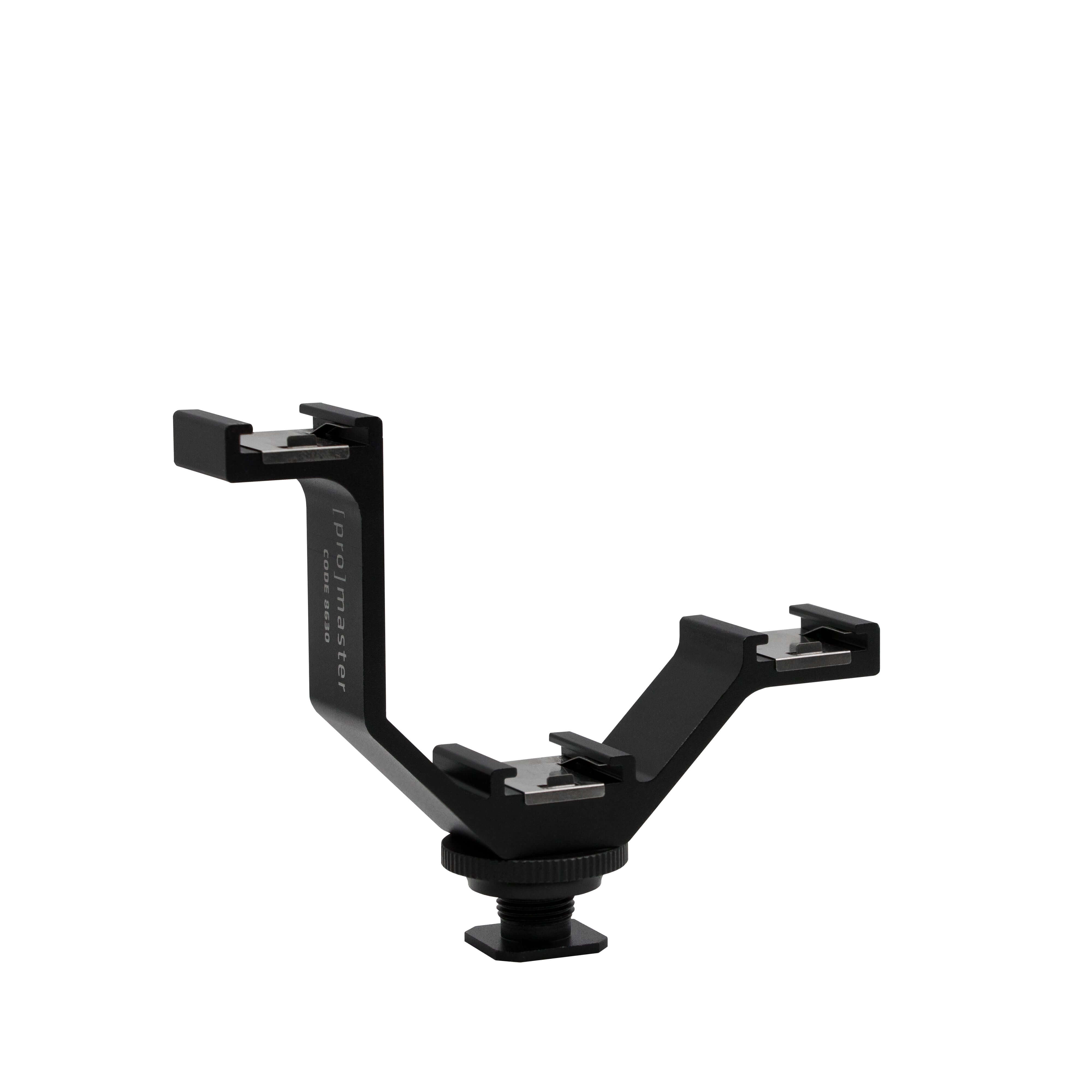 Soporte triple de 4" Accesorios para trípode Soporte triple de 4" para entrega inmediata en nuestras tiendas de Escazú y Curridabat. Tienda en línea con envíos a toda Costa Rica. Garantía en Costa Rica.