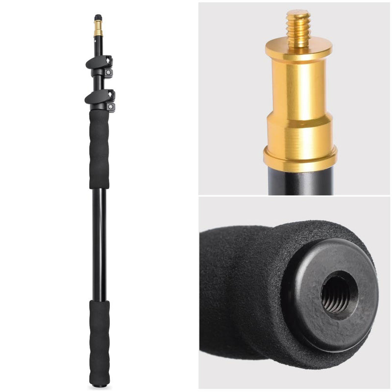 Barra de Extensión Telescópica 62–157 cm para Flash