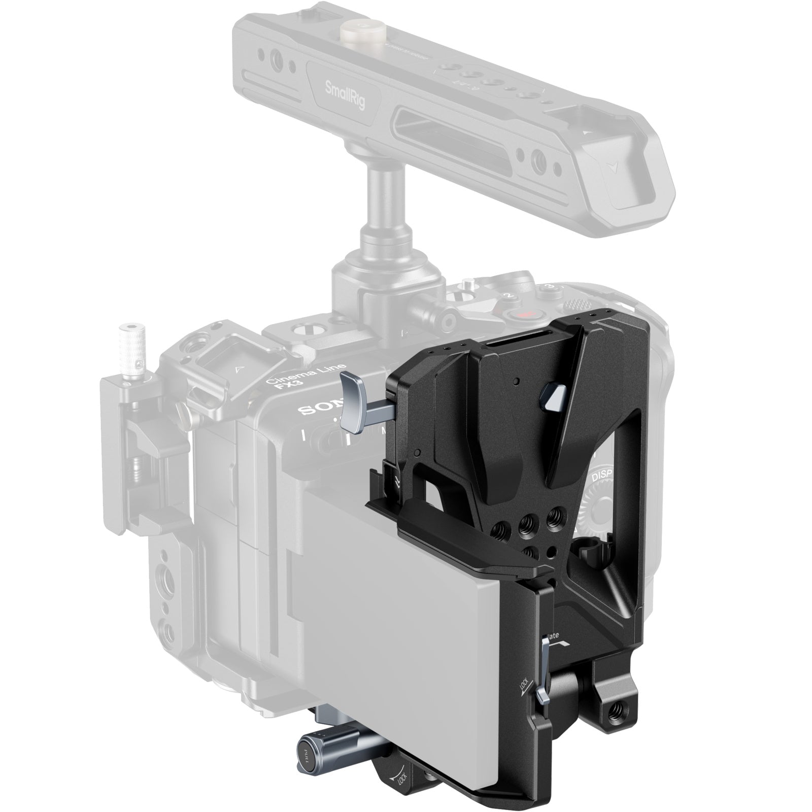 Kit de placa de montaje para batería V-Mount SmallRig (Pro)