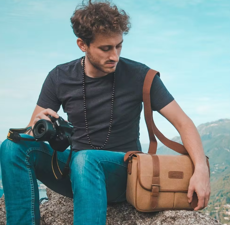 Maletín Clásico de Hombro para Cámara,Maletin para cámara,Equipo Fotográfico | Costa Rica,Maletín Clásico de Hombro para Cámara