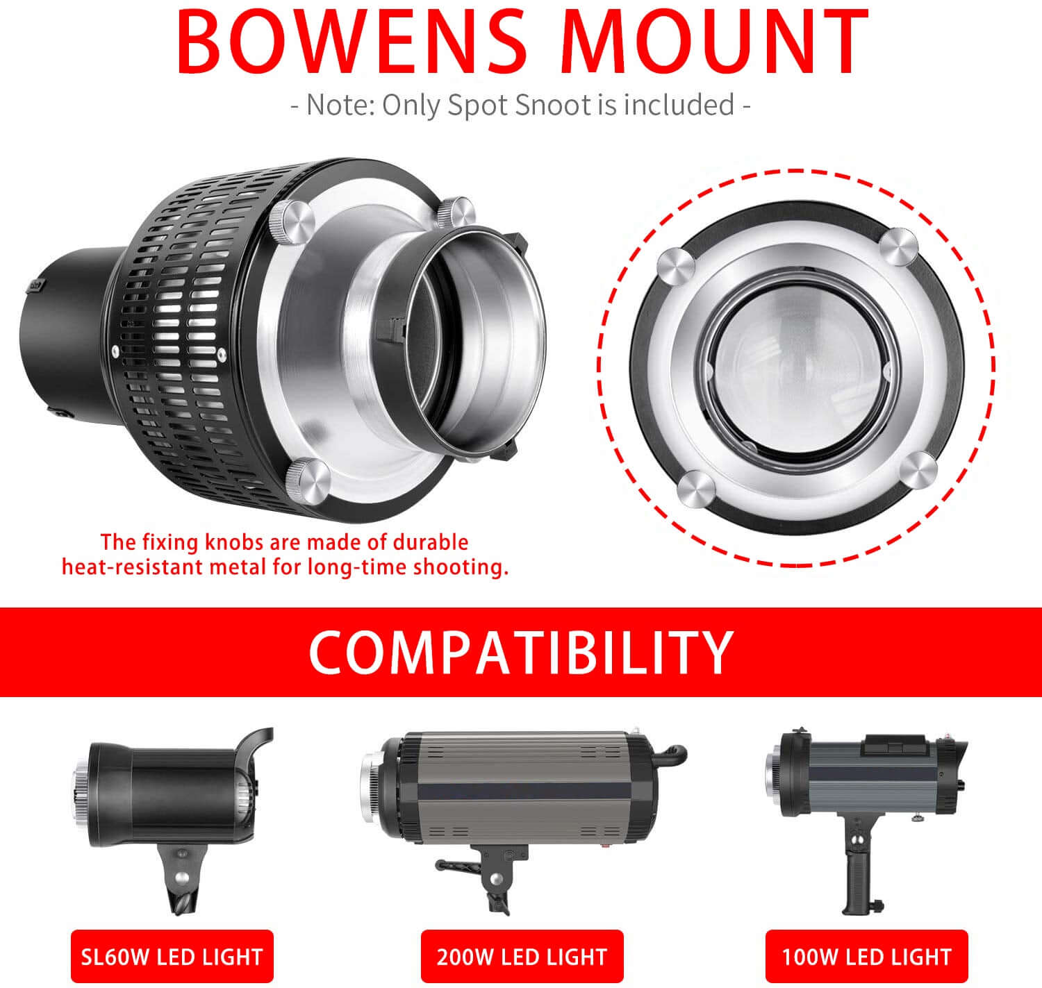 Snoot Cónico de Aluminio con Montura Bowens Snoot Snoot Cónico de Aluminio con Montura Bowens para entrega inmediata en nuestras tiendas de Escazú y Curridabat. Tienda en línea con envíos a toda Costa Rica. Garantía en Costa Rica.