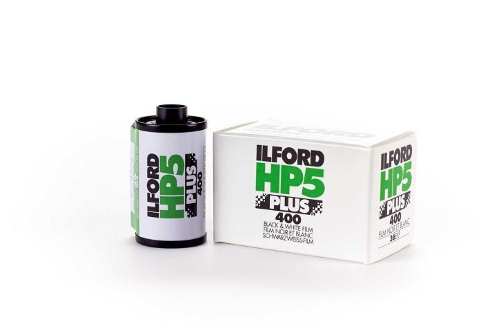 Película Blanco y Negro ISO 400, 35mm ILFORD HP5 PLUS