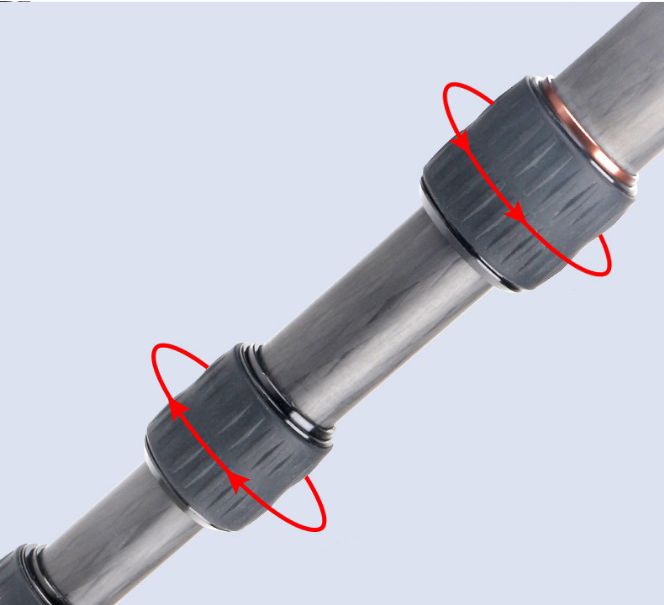 Trípode Compacto de Fibra de Carbono,Tripode,HELIOS,Trípode Compacto de Fibra de Carbono