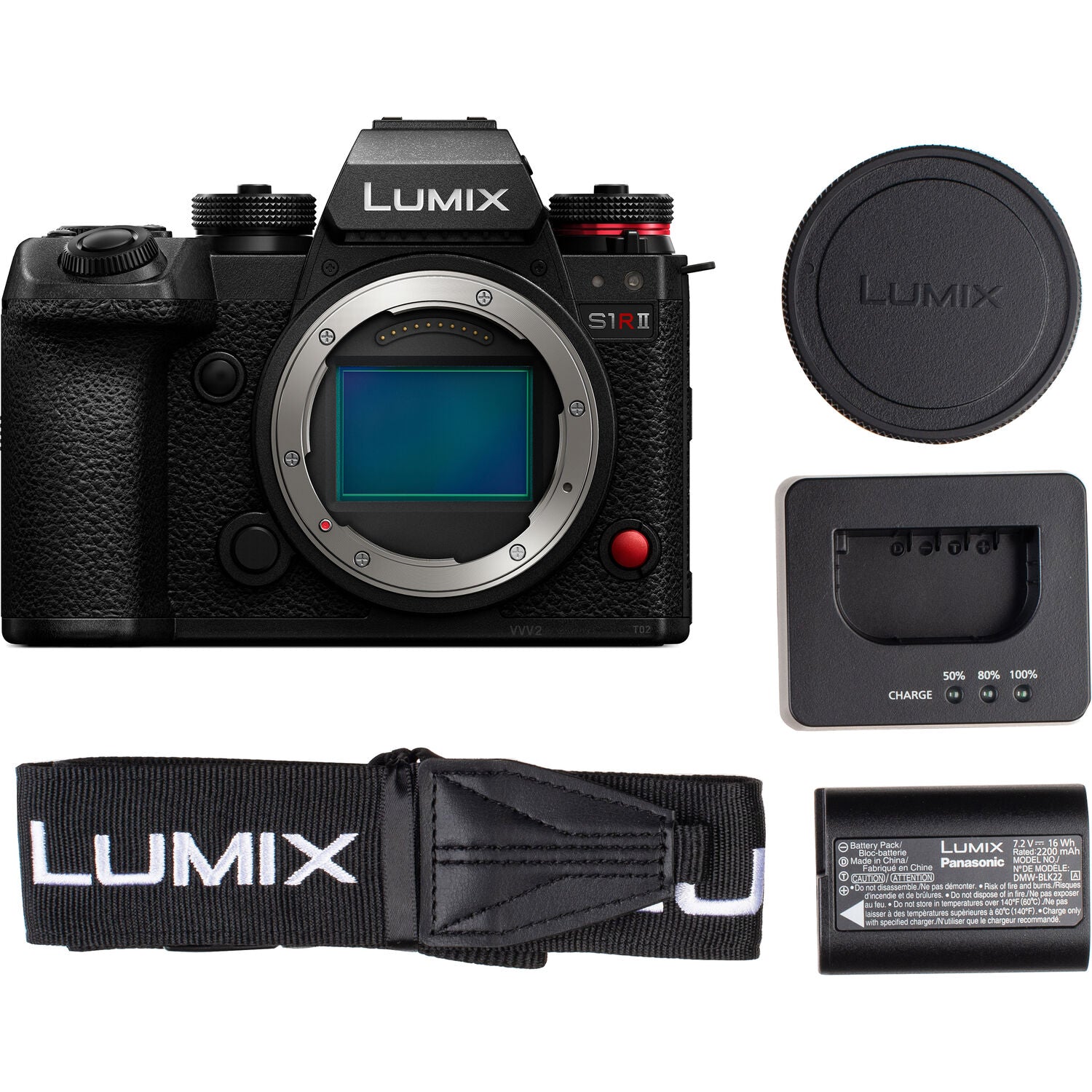 Lumix S1R II Full Frame Mirrorless (Cuerpo)