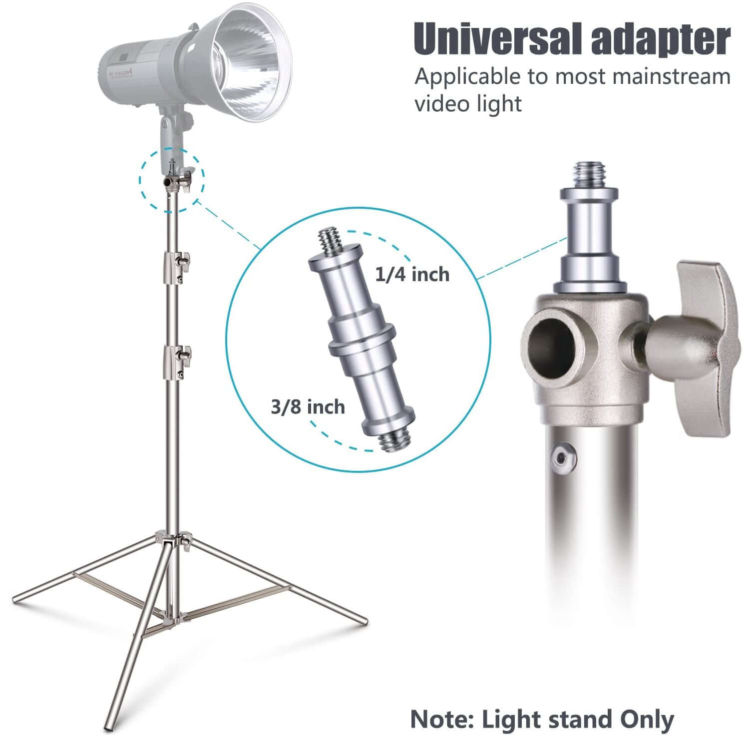 Soporte de Acero Inoxidable SSS-280 Soporte para iluminacion Soporte de Acero Inoxidable SSS-280 para entrega inmediata en nuestras tiendas de Escazú y Curridabat. Tienda en línea con envíos a toda Costa Rica. Garantía en Costa Rica.