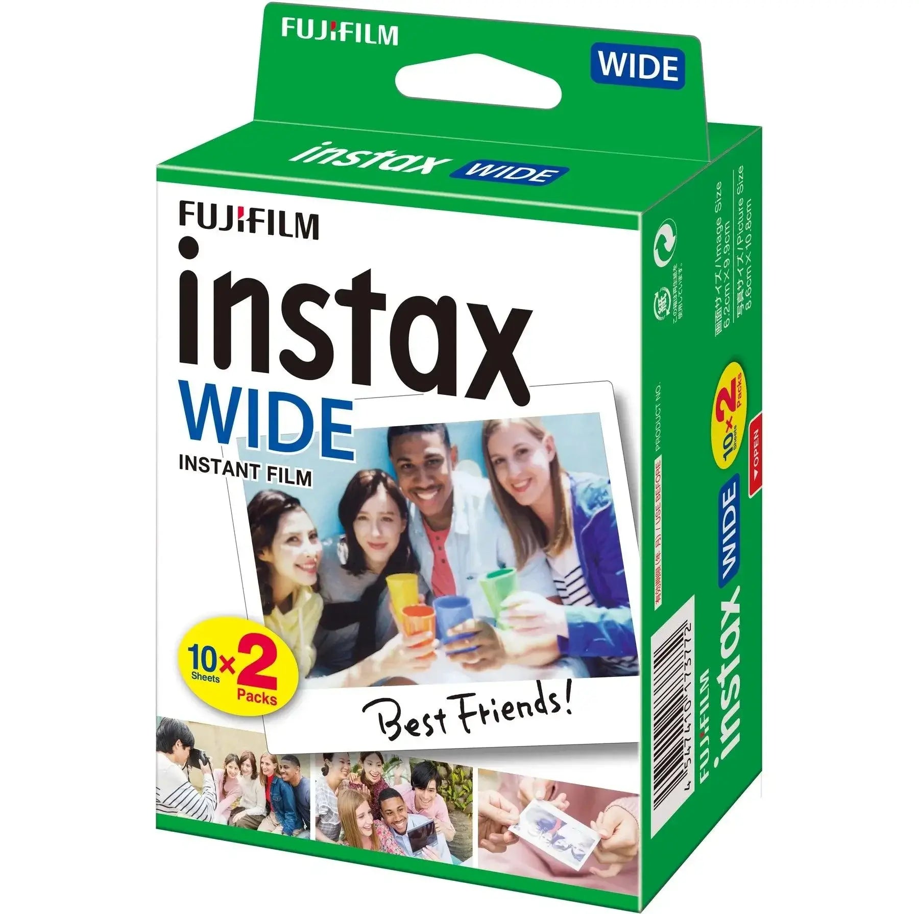 Film Instax Wide color 20 fotos