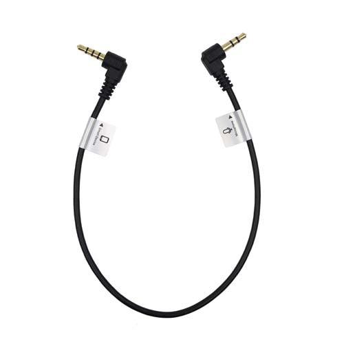 Audio Cable 3.5mm TRRS male right angle - 3.5mm TRS male right angle - 1' straight,Cable,PROMASTER,Audio Cable 3.5mm TRRS male right angle - 3.5mm TRS male right angle - 1' straight | Costa Rica