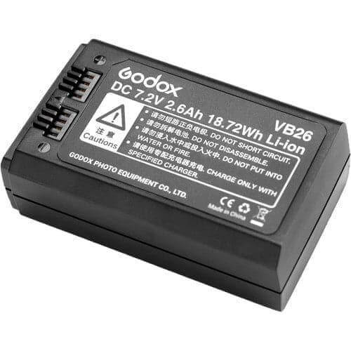 Batería Godox VB26 Batería para flash Batería Godox VB26 para entrega inmediata en nuestras tiendas de Escazú y Curridabat. Tienda en línea con envíos a toda Costa Rica. Garantía en Costa Rica.