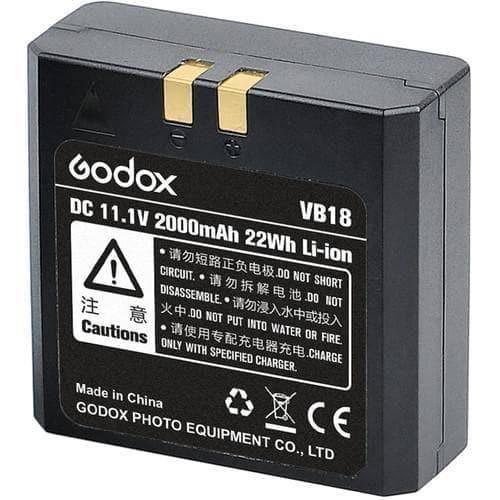 Batería Godox VB18 Batería para flash Batería Godox VB18 para entrega inmediata en nuestras tiendas de Escazú y Curridabat. Tienda en línea con envíos a toda Costa Rica. Garantía en Costa Rica.