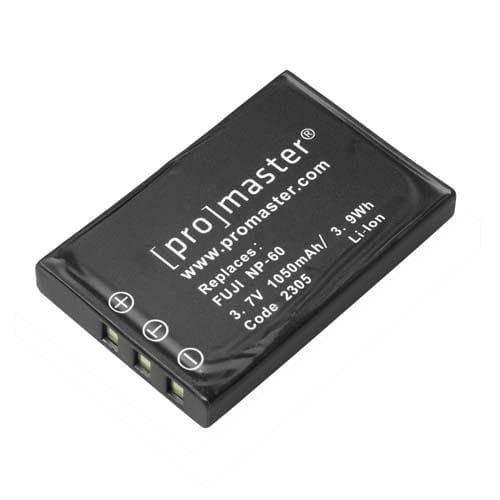 Batería para Fuji NP-60 3.7V/1050M ProMaster Batería para cámara Batería para Fuji NP-60 3.7V/1050M ProMaster para entrega inmediata en nuestras tiendas de Escazú y Curridabat. Tienda en línea con envíos a toda Costa Rica. Garantía en Costa Rica.