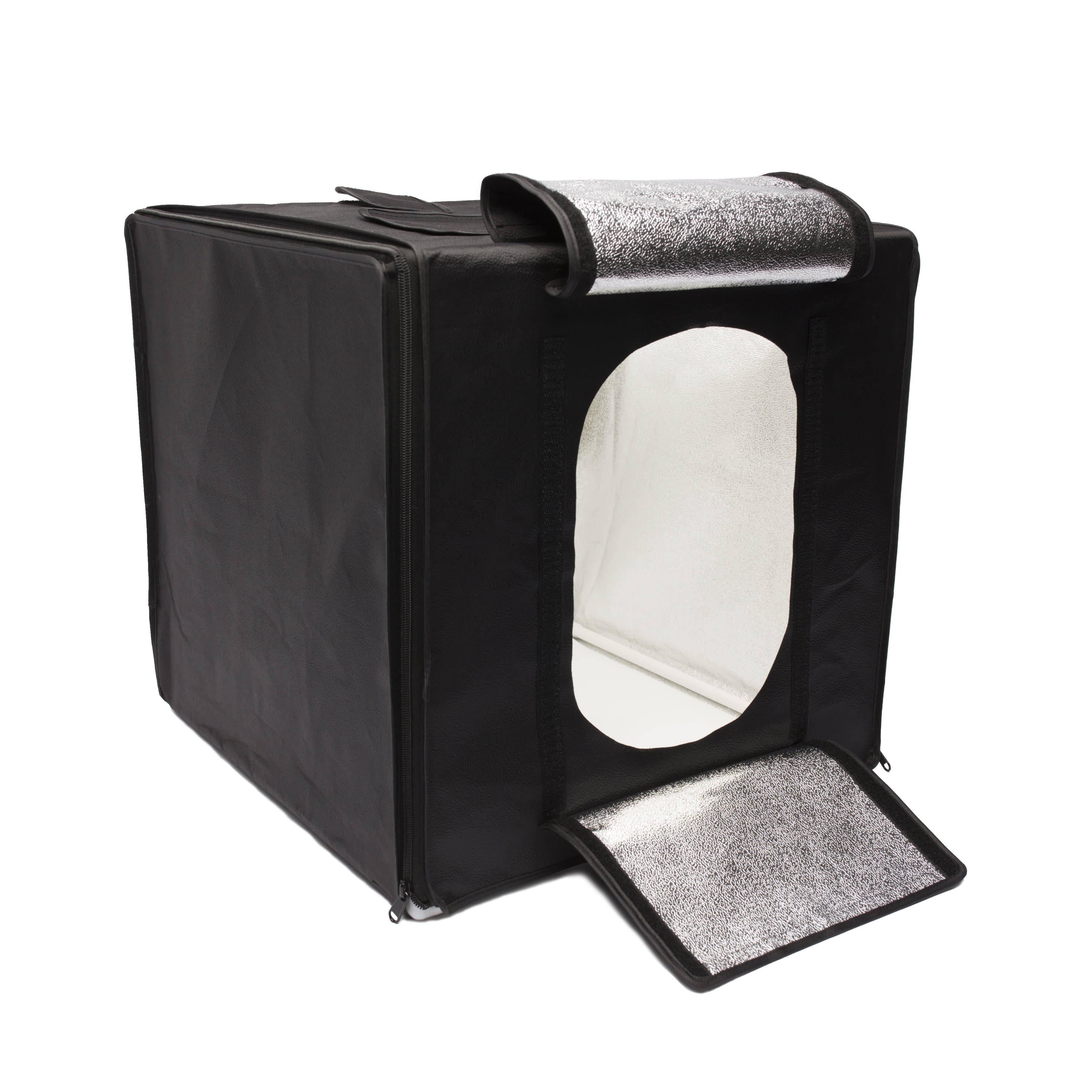 Caja de Luz para Fotografia Mini estudio Caja de Luz para Fotografia para entrega inmediata en nuestras tiendas de Escazú y Curridabat. Tienda en línea con envíos a toda Costa Rica. Garantía en Costa Rica.