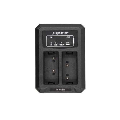Cargador Doble ProMaster para Fuji Np-W126(S) Cargador de bateria Cargador Doble ProMaster para Fuji Np-W126(S) para entrega inmediata en nuestras tiendas de Escazú y Curridabat. Tienda en línea con envíos a toda Costa Rica. Garantía en Costa Rica.
