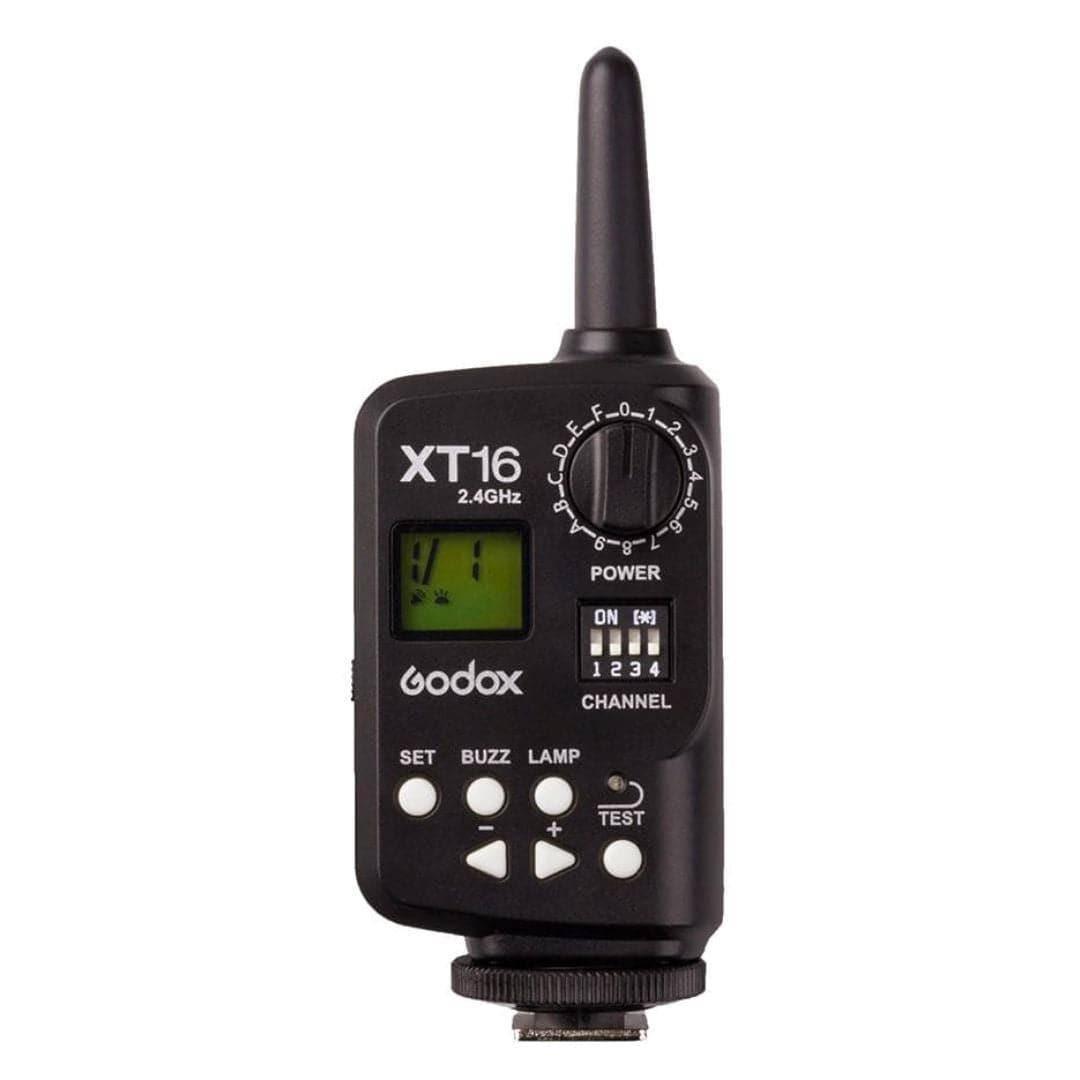 Disparador Godox XT 16 Disparadores y receptores Disparador Godox XT 16 para entrega inmediata en nuestras tiendas de Escazú y Curridabat. Tienda en línea con envíos a toda Costa Rica. Garantía en Costa Rica.