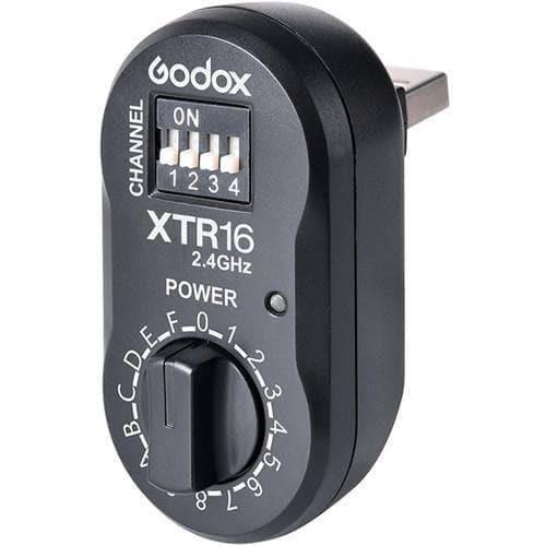 Disparador Por Radiofrecuencia Receptor Godox XTR16 Disparadores y receptores Disparador Por Radiofrecuencia Receptor Godox XTR16 para entrega inmediata en nuestras tiendas de Escazú y Curridabat. Tienda en línea con envíos a toda Costa Rica. Garantía en