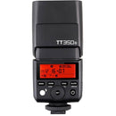 Flash Godox TT350 Flashes para cámara (Speedlite) Flash Godox TT350 para entrega inmediata en nuestras tiendas de Escazú y Curridabat. Tienda en línea con envíos a toda Costa Rica. Garantía en Costa Rica.