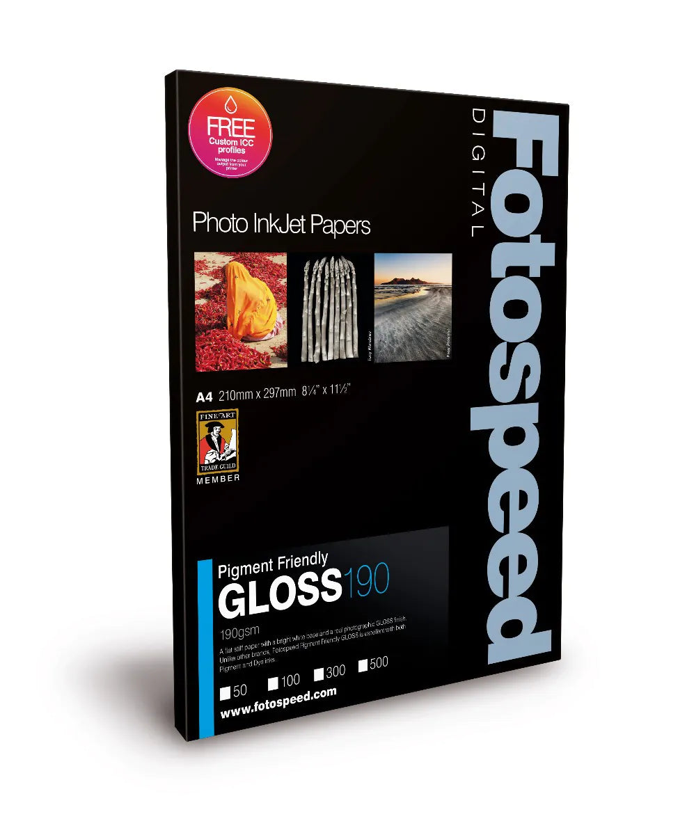 Papel Fotográfico Fotospeed PF Gloss 190