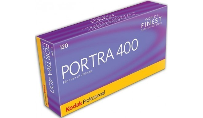 Película KODAK PROFESSIONAL PORTRA 400 / 120