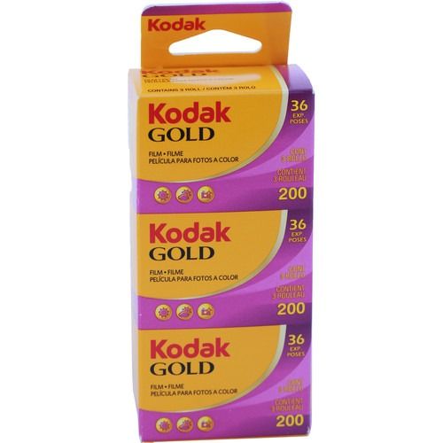 Película Negativa a Color ISO 200 35mm KODAK GOLD