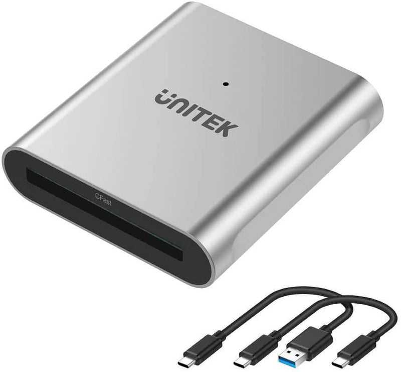 Lector de Tarjeta de Memoria USB 3.0, USB C y Cfast,Lector de tarjeta de memoria,Unitek,Lector de Tarjeta de Memoria USB 3.0, USB C y Cfast | Costa Rica