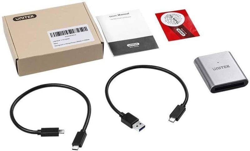 Lector de Tarjeta de Memoria USB 3.0, USB C y Cfast,Lector de tarjeta de memoria,Unitek,Lector de Tarjeta de Memoria USB 3.0, USB C y Cfast | Costa Rica