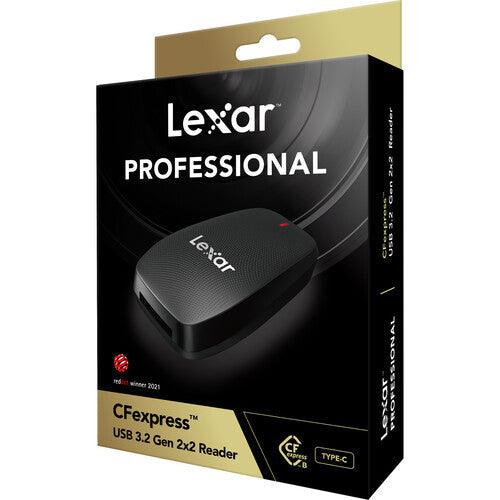 Lexar Pro CFExpress Type-B USB 3.2 Gen 2x2 Reader,Lector de tarjeta de memoria,LEXAR,Lexar Pro CFExpress Type-B USB 3.2 Gen 2x2 Reader | Costa Rica