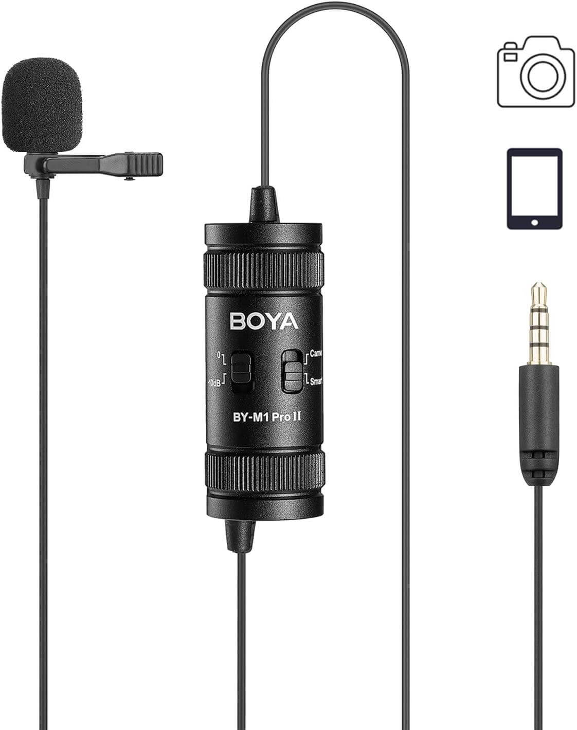 Micrófono de Solapa M1 Pro II Micrófono Micrófono de Solapa M1 Pro II para entrega inmediata en nuestras tiendas de Escazú y Curridabat. Tienda en línea con envíos a toda Costa Rica. Garantía en Costa Rica.