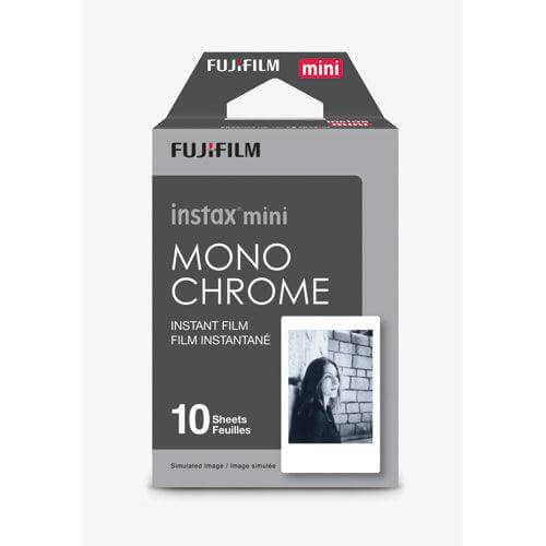 Paquete de 1 película monocromática Instax Mini Fuji Instax Paquete de 1 película monocromática Instax Mini para entrega inmediata en nuestras tiendas de Escazú y Curridabat. Tienda en línea con envíos a toda Costa Rica. Garantía en Costa Rica.