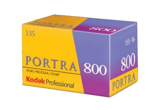 Película KODAK PROFESSIONAL PORTRA 800 / 120, paquete profesional