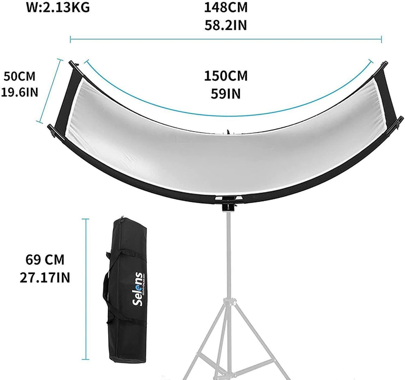 Reflector Curvo para Retrato de 20X59 Pulgadas,Reflectores,Otro,Reflector Curvo para Retrato de 20X59 Pulgadas | Costa Rica