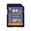 SDXC 64GB Advanced Tarjeta de memoria SDXC 64GB Advanced para entrega inmediata en nuestras tiendas de Escazú y Curridabat. Tienda en línea con envíos a toda Costa Rica. Garantía en Costa Rica.