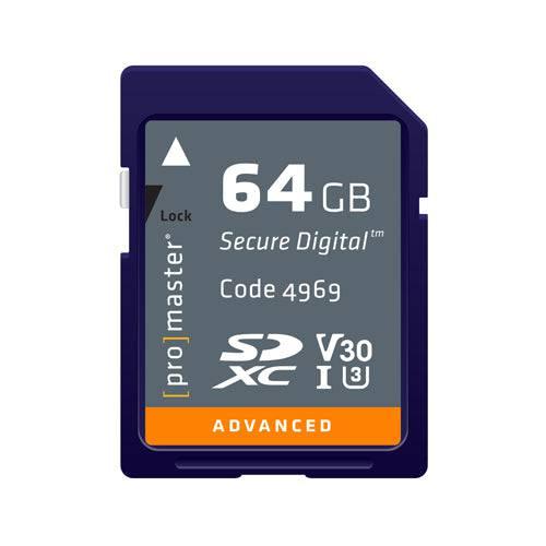 SDXC 64GB Advanced - Tarjeta de memoria - Disponible para pedido especial, identificador pedido especial - Equipo Fotográfico | Costa Rica