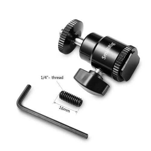 SmallRig 1/4" Camera Hot shoe mount w/ additional 1/4" screw 761 Montura para Accesorios SmallRig 1/4" Camera Hot shoe mount w/ additional 1/4" screw 761 para entrega inmediata en nuestras tiendas de Escazú y Curridabat. Tienda en línea con envíos a toda