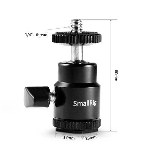 SmallRig 1/4" Camera Hot shoe mount w/ additional 1/4" screw 761 - Accesorios - Disponible para pedido especial, identificador pedido especial - Equipo Fotográfico | Costa Rica