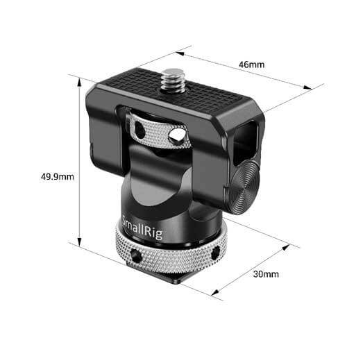 SmallRig Swivel and Tilt Monitor Mount with Cold Shoe BSE2346 Montura para Accesorios SmallRig Swivel and Tilt Monitor Mount with Cold Shoe BSE2346 para entrega inmediata en nuestras tiendas de Escazú y Curridabat. Tienda en línea con envíos a toda Costa