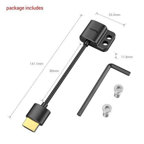 SmallRig Ultra Slim 4K HDMI Adapter Cable (A to A) 3019 Adaptador HDMI SmallRig Ultra Slim 4K HDMI Adapter Cable (A to A) 3019 para entrega inmediata en nuestras tiendas de Escazú y Curridabat. Tienda en línea con envíos a toda Costa Rica. Garantía en Cos
