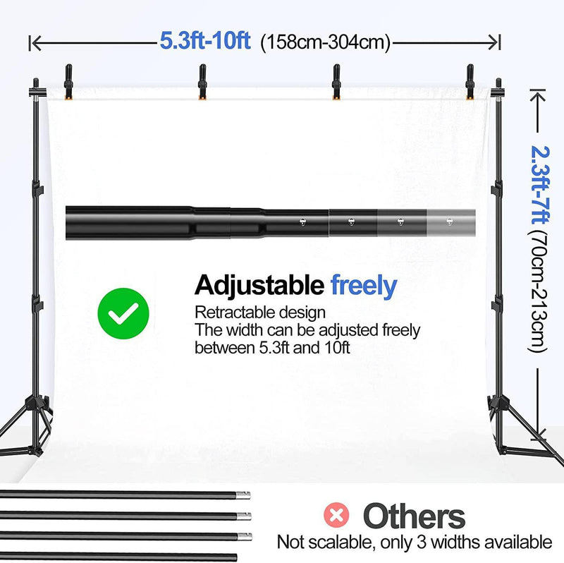 Soporte para Fondos 3 Metros Emart con Maletín,Soportes para fondo,Gloshooting,Soporte para Fondos 3 Metros Emart con Maletín | Costa Rica