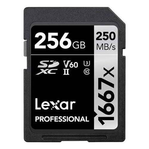 Tarjeta de memoria Lexar Pro SDXC 1667x UHS-II 256GB - Tarjeta de memoria - Con existencia, Disponible para pedido especial, identificador pedido especial - Equipo Fotográfico | Costa Rica