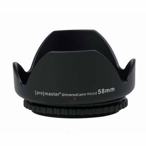 Universal Lens Hood ProMaster Parasol Universal Lens Hood ProMaster para entrega inmediata en nuestras tiendas de Escazú y Curridabat. Tienda en línea con envíos a toda Costa Rica. Garantía en Costa Rica.